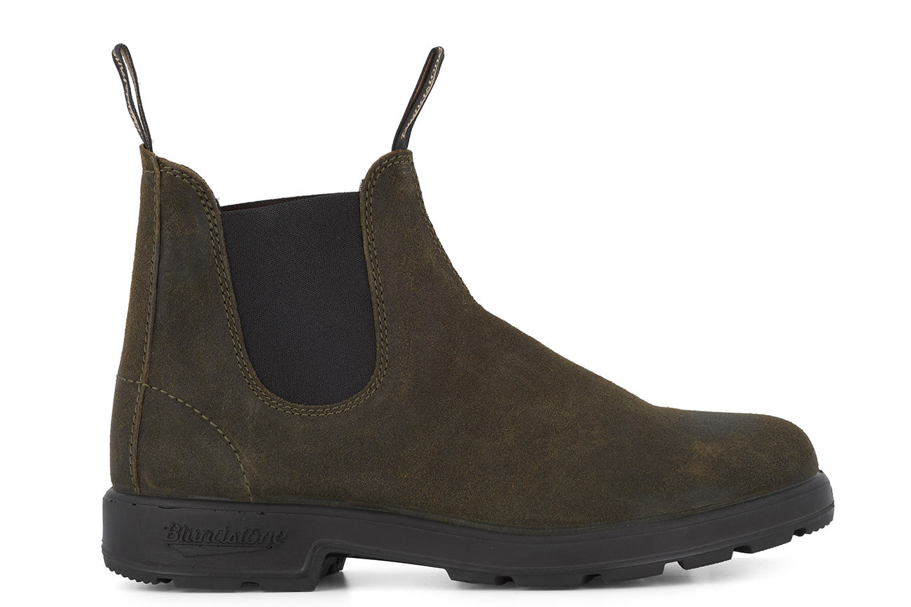 Blundstone #1615 Dark Olive Suede