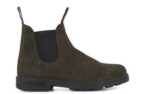 Blundstone #1615 Dark Olive Suede