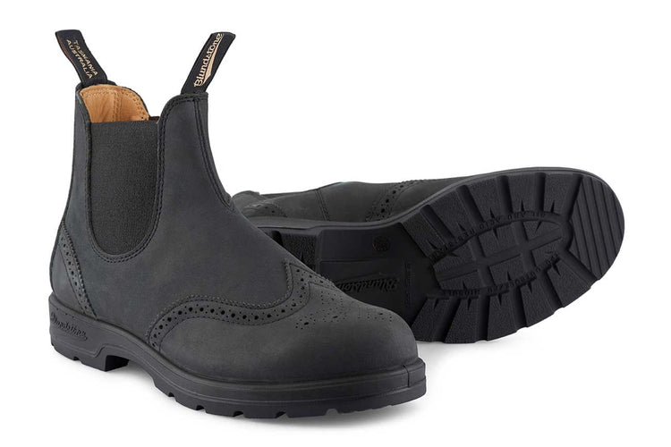 Blundstone #1472 Rustic Black Broque