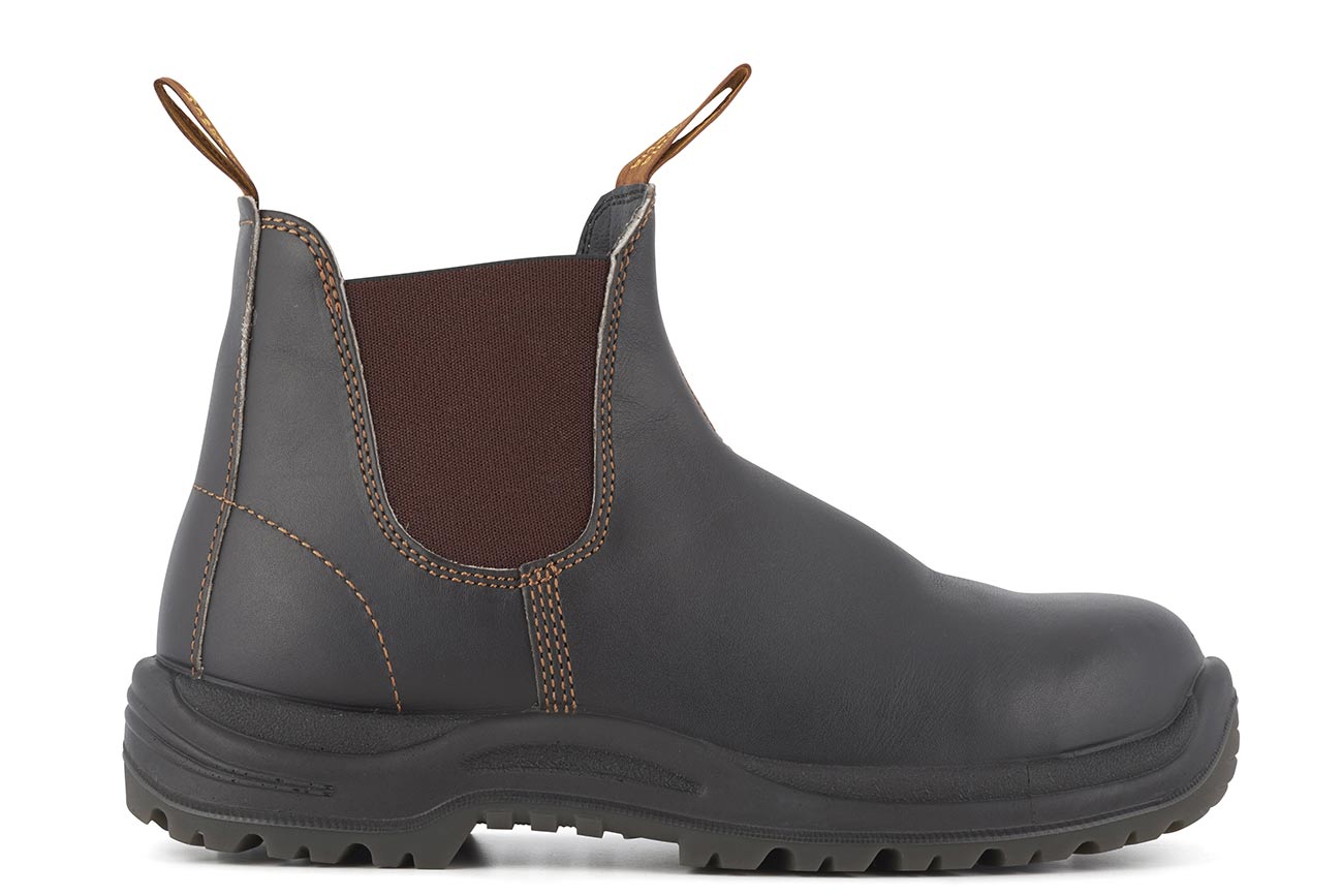 Blundstone #192 Stout Brown Safety-Boots