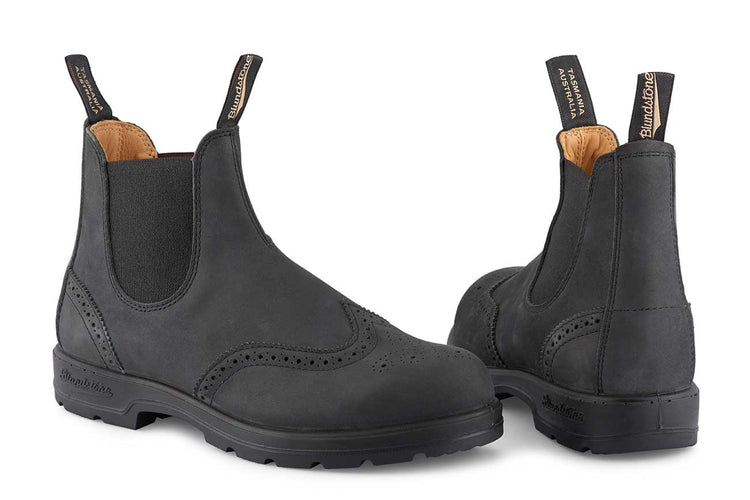 Blundstone #1472 Rustic Black Broque