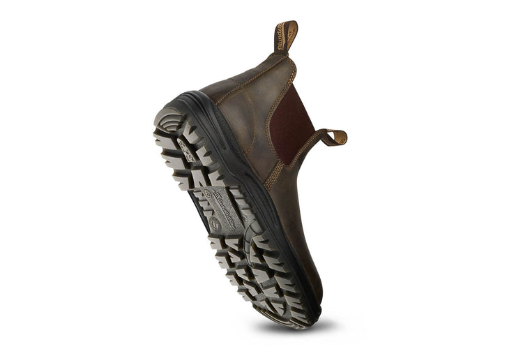 Blundstone #196 Brown Leather Safety-Boots