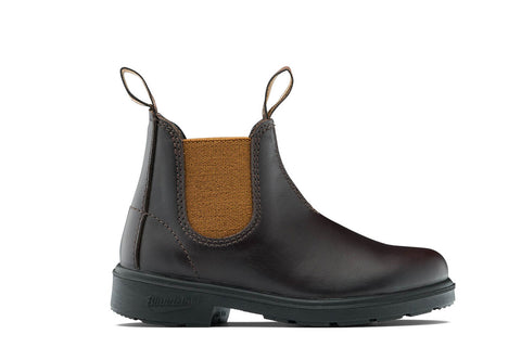 Blundstone #2591 Brown Leather with Toffee Elastic