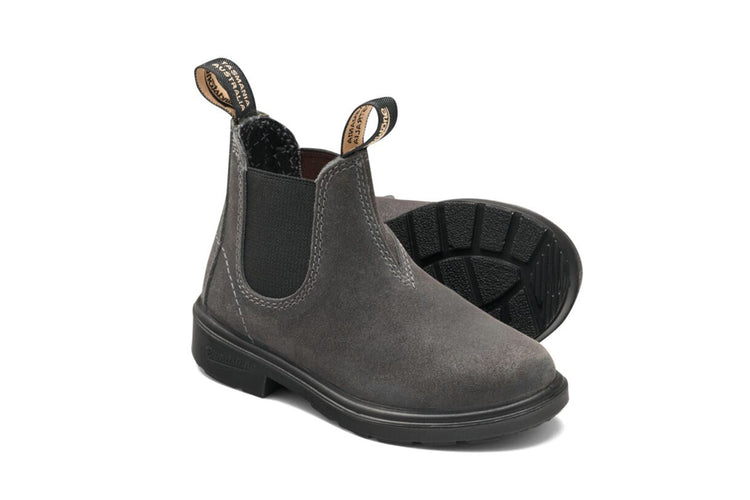 Blundstone #2594 Steel Grey Waxed Suede