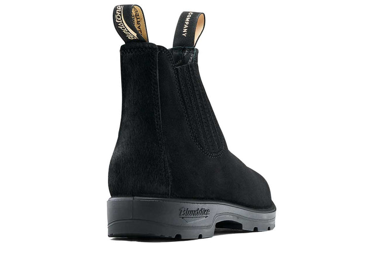 Blundstone #2622 Double Black Pony Suede
