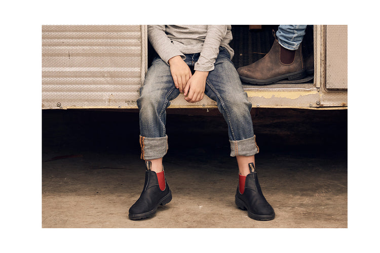 Blundstone #581 Black/Red